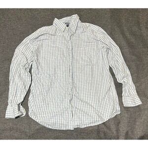 Chaps Men's L Checkered Long Sleeve Shirt